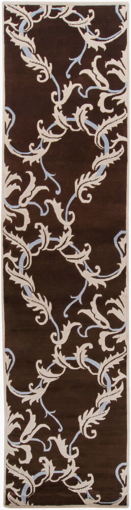 Mugal Handmade Rug, by Surya, 10' length x 2'6" width