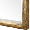 Sutton Gold Vanity Mirror, by Uttermost, 2'0.25" width x 3'0.12" height x 1.37" depth thumbnail 6