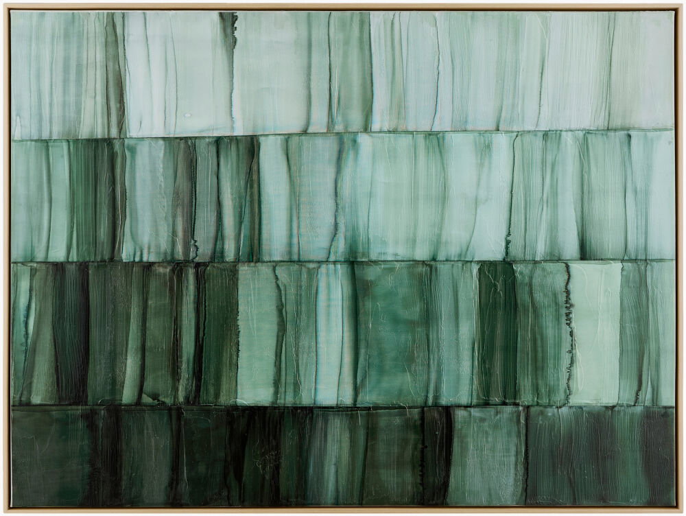 Connection Framed Art, Painting by Surya, 30" width x 40" height