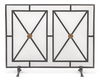 Paneled Firescreen, Decor by Sarreid, 38" length x 9" width x 30" height thumbnail 2