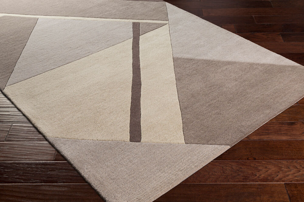 Queens Handmade Rug, by Surya, 1'6" length x 1'6" width