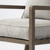 Sherlock Frost Gray Wood Frame Accent Chair thumbnail 8