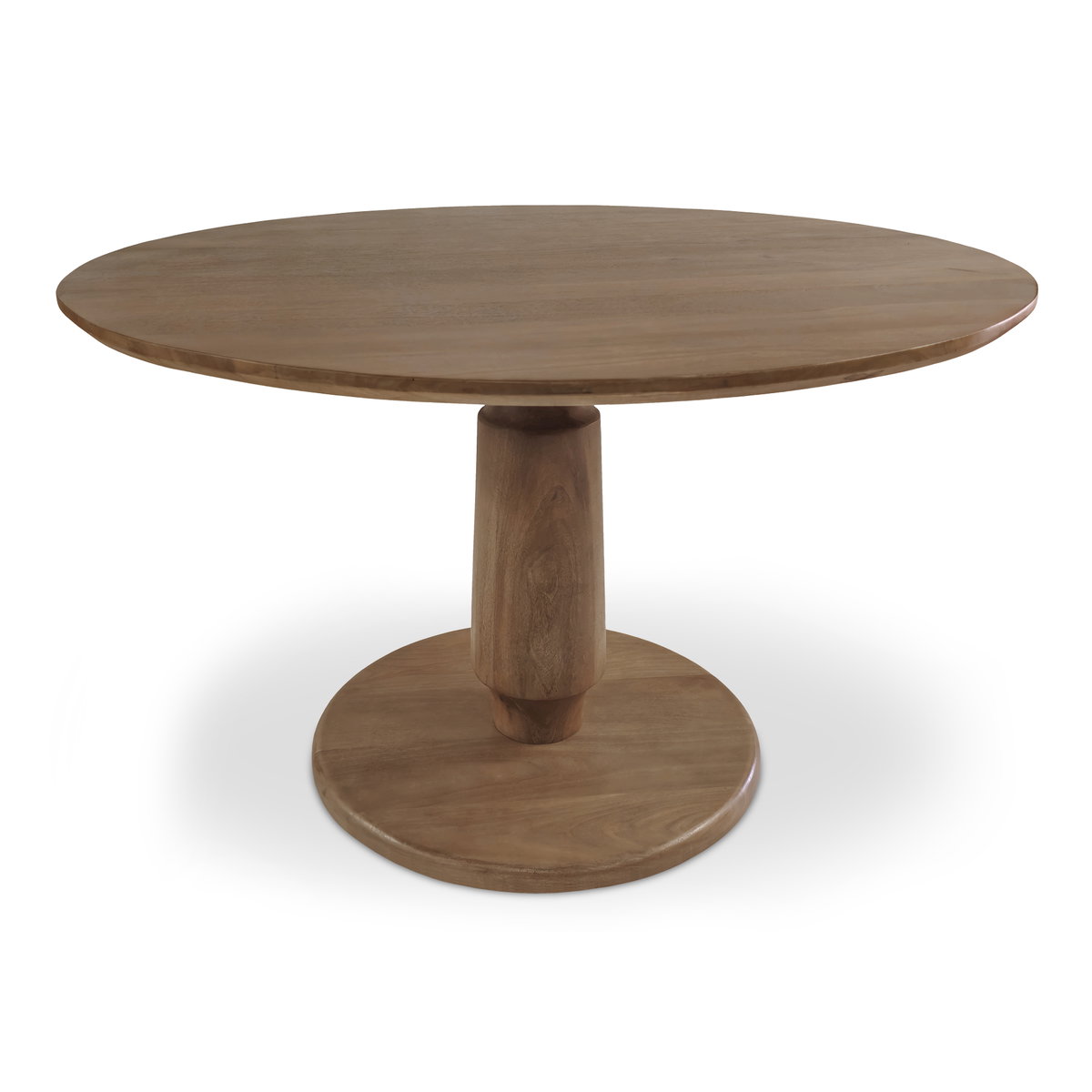 Clark Dining Table Brown, by Moe's Home, 48" width x 30" height x 48" depth View 1