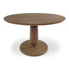 Clark Dining Table Brown, by Moe's Home, 48" width x 30" height x 48" depth thumbnail 1