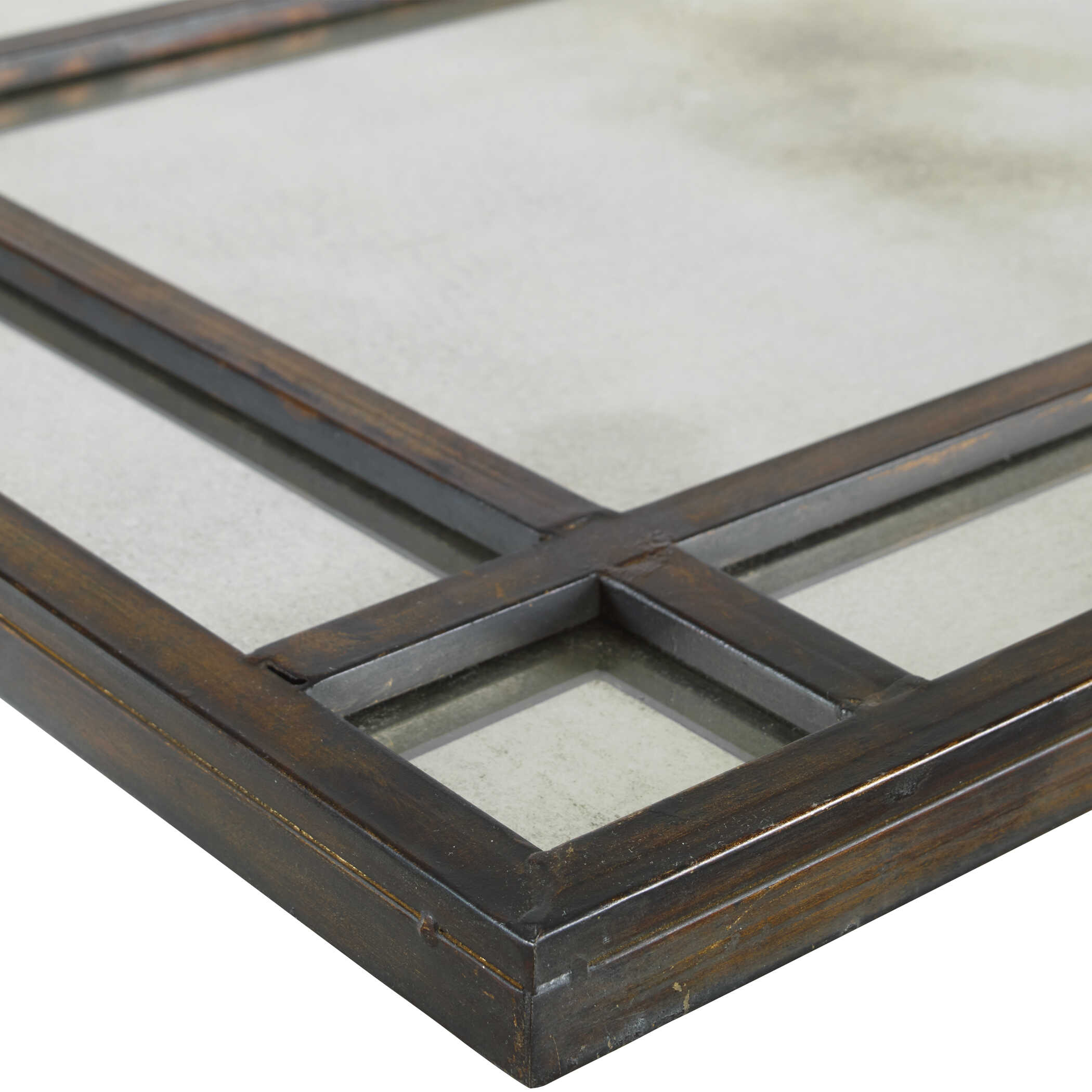 Avidan Antique Bronze Mirror, by Uttermost, 28.5" width x 79.37" height x 1.12" depth View 5