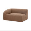 Isla Left Arm Facing Chair Mocha, Sectional Sofa by Moe's Home, 59.8" width x 29.9" height x 41.7" depth thumbnail 2
