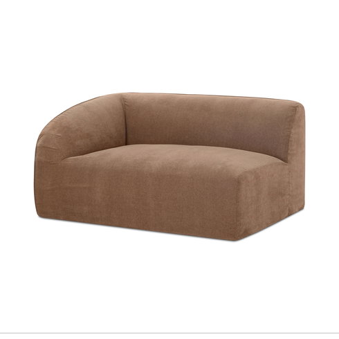 Isla Left Arm Facing Chair Mocha