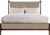 Walnut Grove Upholstered Bed, King thumbnail 0