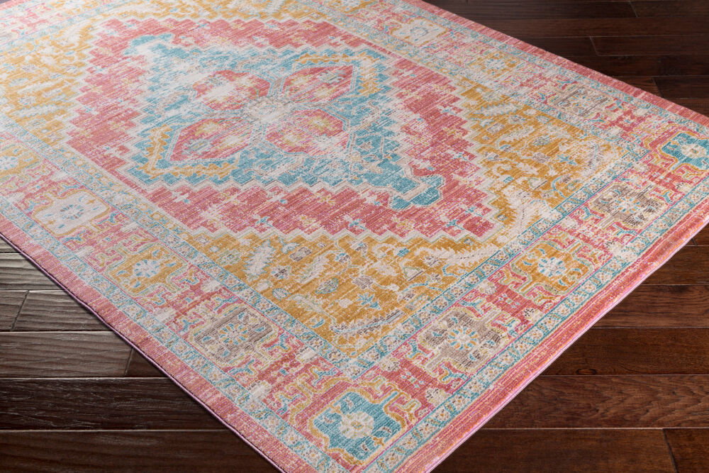Germili Machine Woven Rug, by Surya, 1'3.75" length x 1'3.75" width