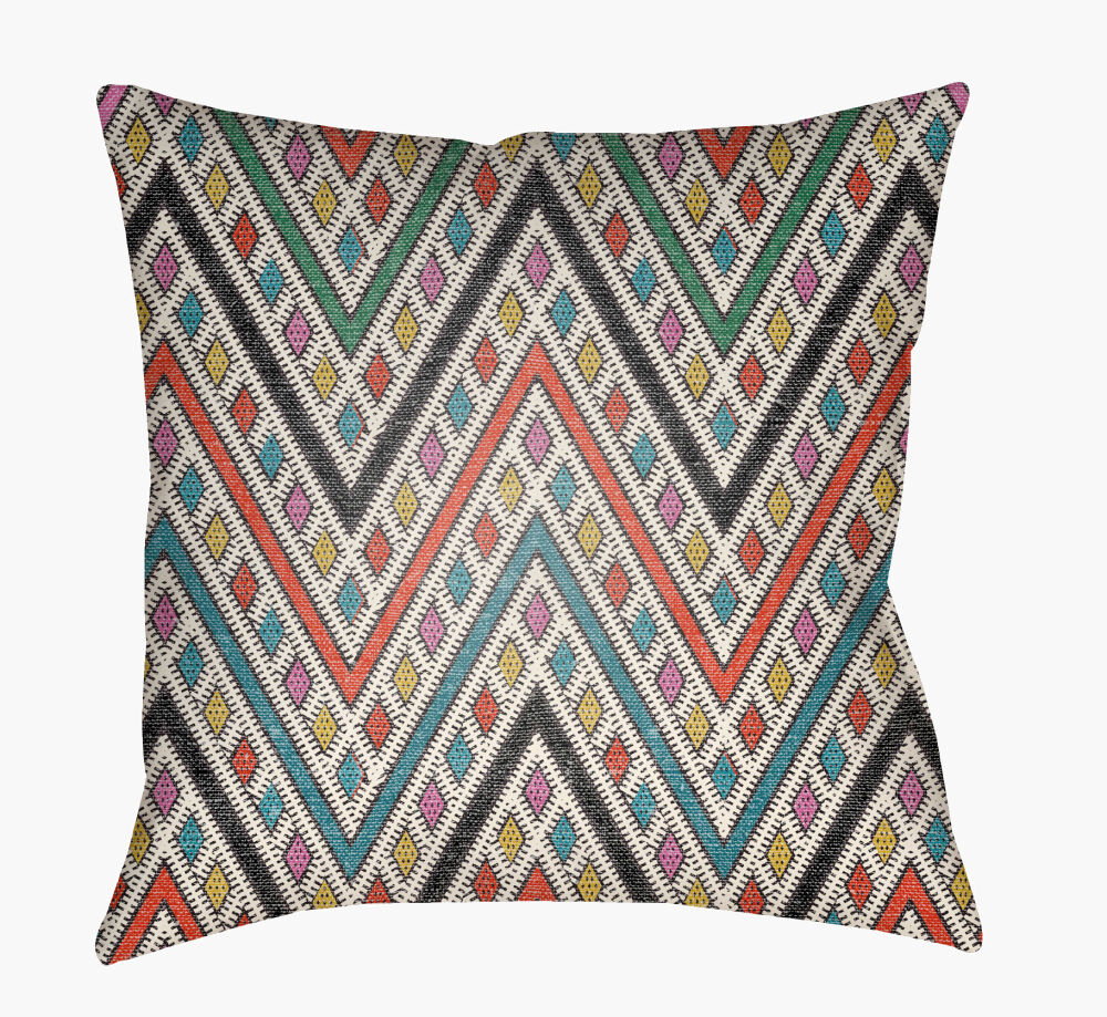 Lolita Accent Pillow, Decorative Pillow by Surya, 18" length x 18" width