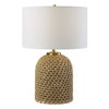 Kendari Rope & Rattan Table Lamp, by Uttermost, 1'5" width x 2'0.75" height x 1'5" depth thumbnail 1