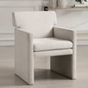 Colette Ivory Dining Chair, by Uttermost, 24" width x 32.5" height x 26.5" depth thumbnail 4