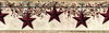Hanging Star Off White & Khaki Border, Wallpaper by York Wall, 15' length x 9" width x 0.02" depth thumbnail 1