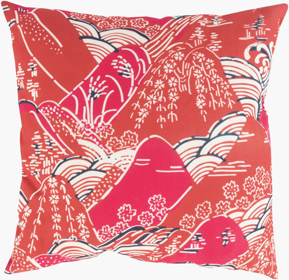 Mizu Accent Pillow, Decorative Pillow by Surya, 18" length x 18" width