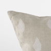 Enya 18L x 18W Beige and Cream Fabric Patterned Decorative Pillow Cover thumbnail 7