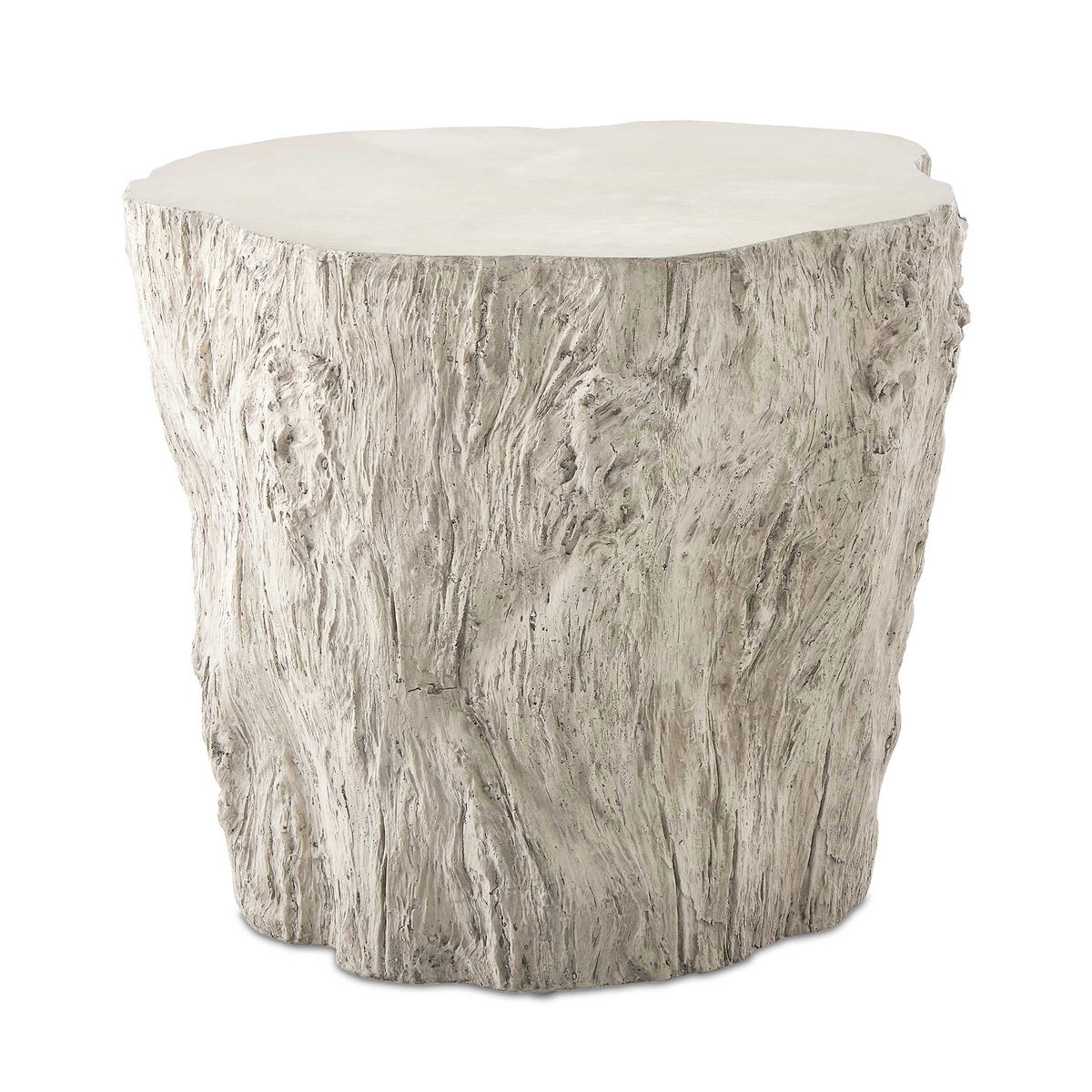 Oakmont White Outdoor Side Table, Outdoor Table by Uttermost, 2' width x 1'10" height x 2' depth View 1