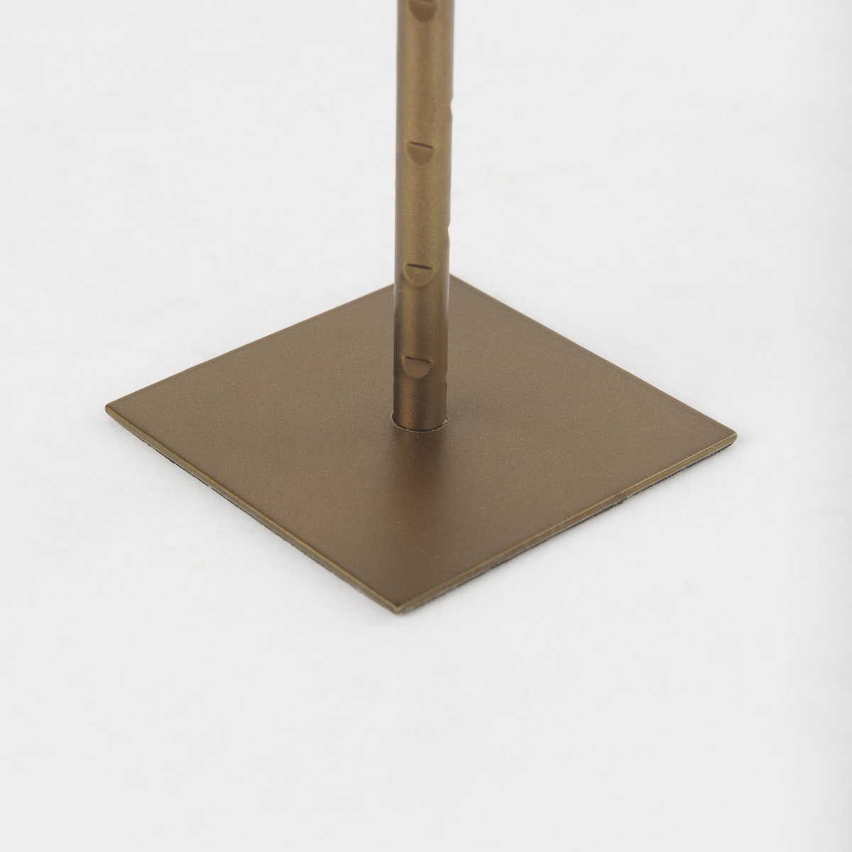 Porter Iron Candle Holder Small, Candles & Candle Holder by Mercana, 4.5" length x 4.5" width x 12" height View 7