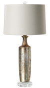Valdieri Metallic Bronze Lamp, by Uttermost, 14" width x 29.5" height x 15" depth thumbnail 1