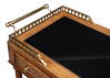 Capital Serving Cart  Fruitwood Finish, by Sarreid, 1'7" length x 4'4" width x 3'3" height thumbnail 10