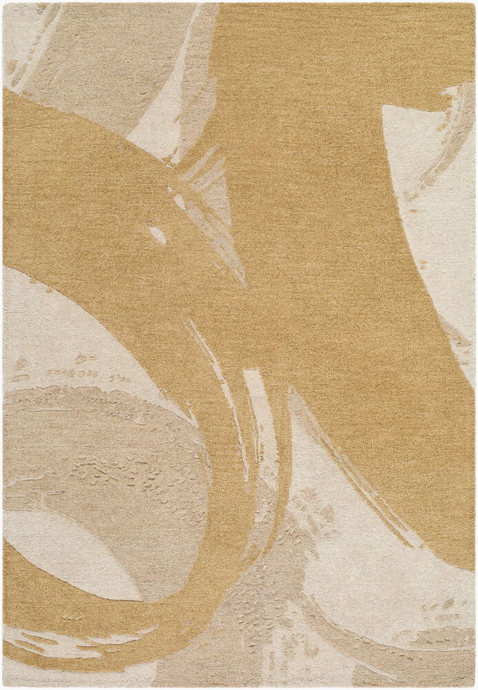 Kubra Handmade Rug, by Surya, 1'6" length x 1'6" width