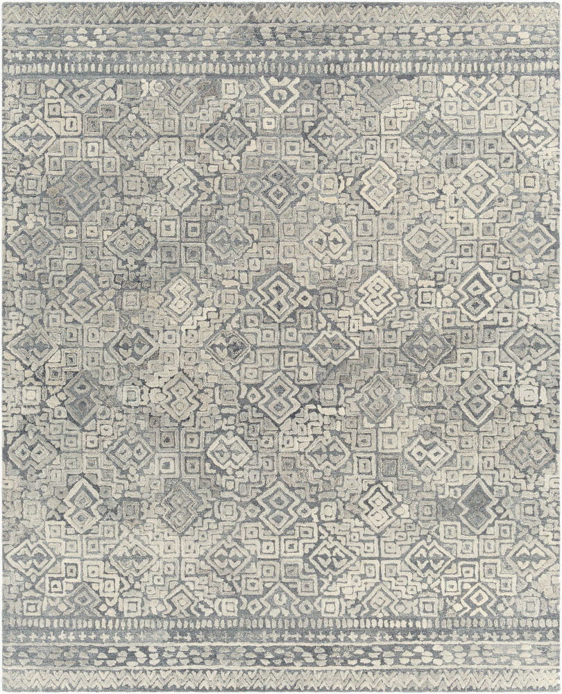 Vancouver Handmade Rug, by Surya, 1'6" length x 1'6" width