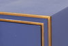 Gabriella Shagreen Desk/Table Marlin Blu, by Sarreid, 2' length x 4' width x 2'6" height thumbnail 6