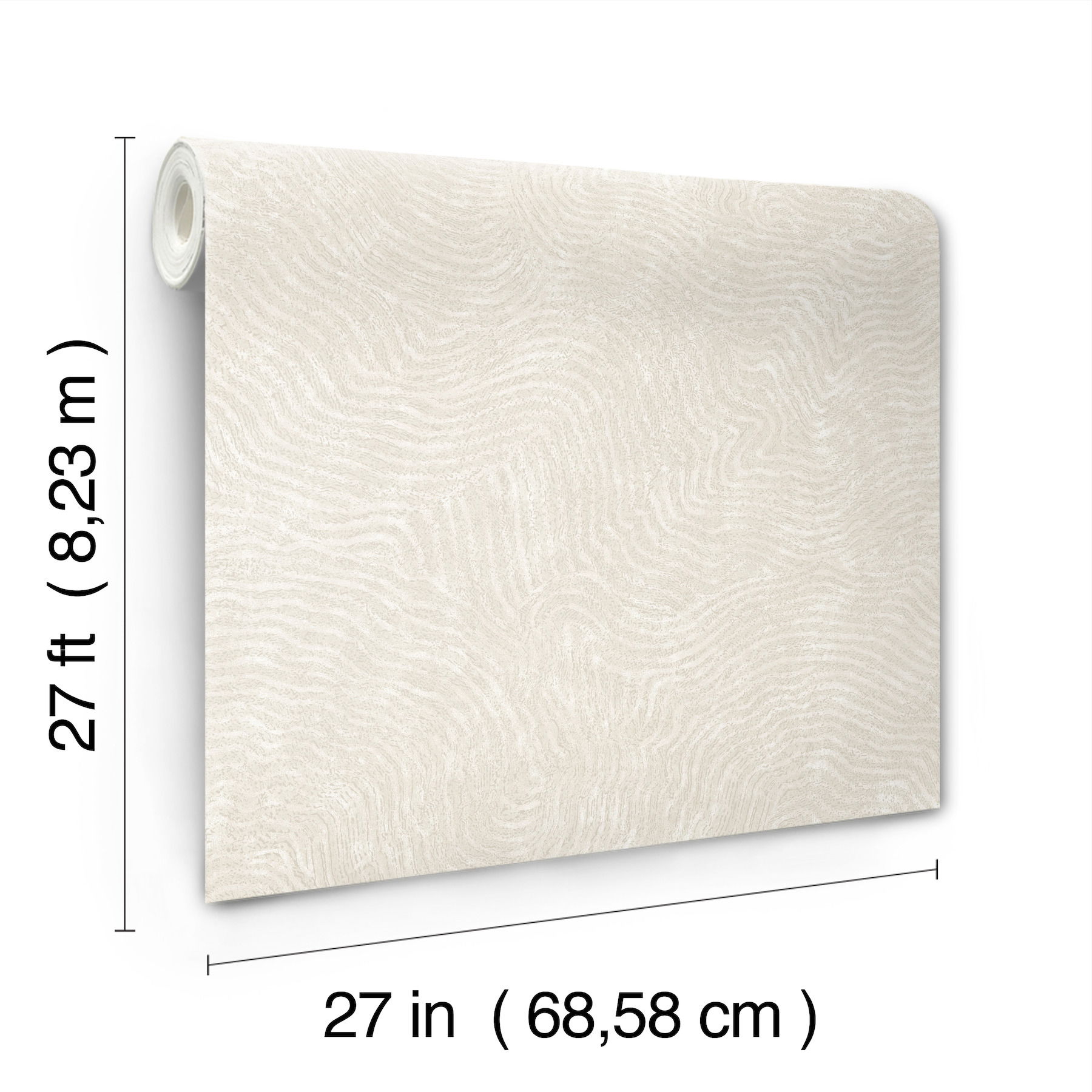 Modern Wood White Wallpaper large image 