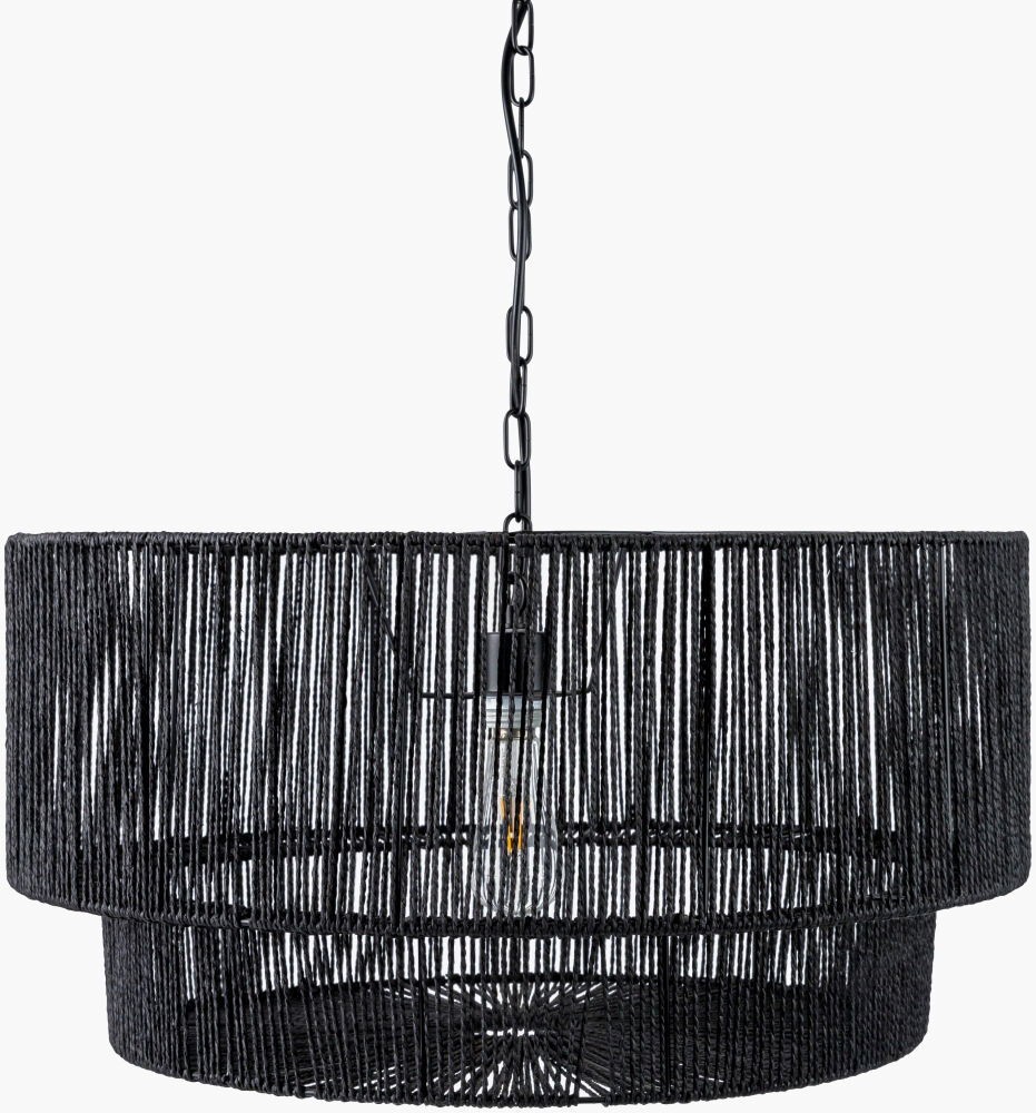 Hascombe Pendant, by Surya, 25" length x 25" width x 83" height