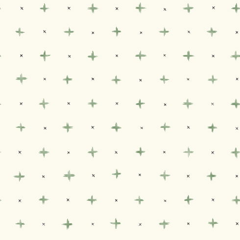 Cross Stitch Green Wallpaper