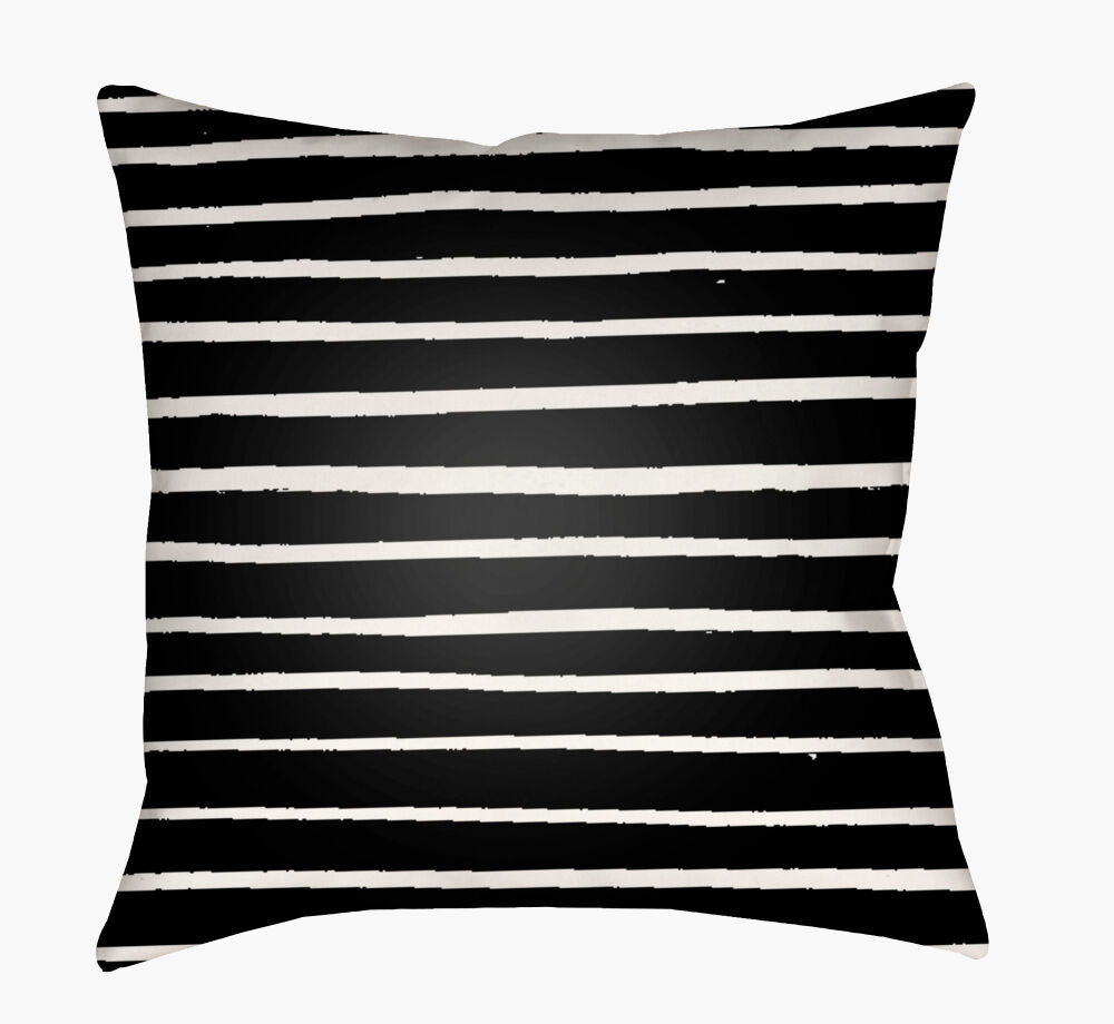 Stripes Accent Pillow, Decorative Pillow by Surya, 20" length x 20" width