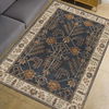 Poeme Hand-Woven Tufted Wool Dark Blue Area Rug thumbnail 4