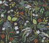 Juniper Forest Black Peel & Stick Wallpaper, by York Wall, 20' length x 2'3" width x 0.02" depth thumbnail