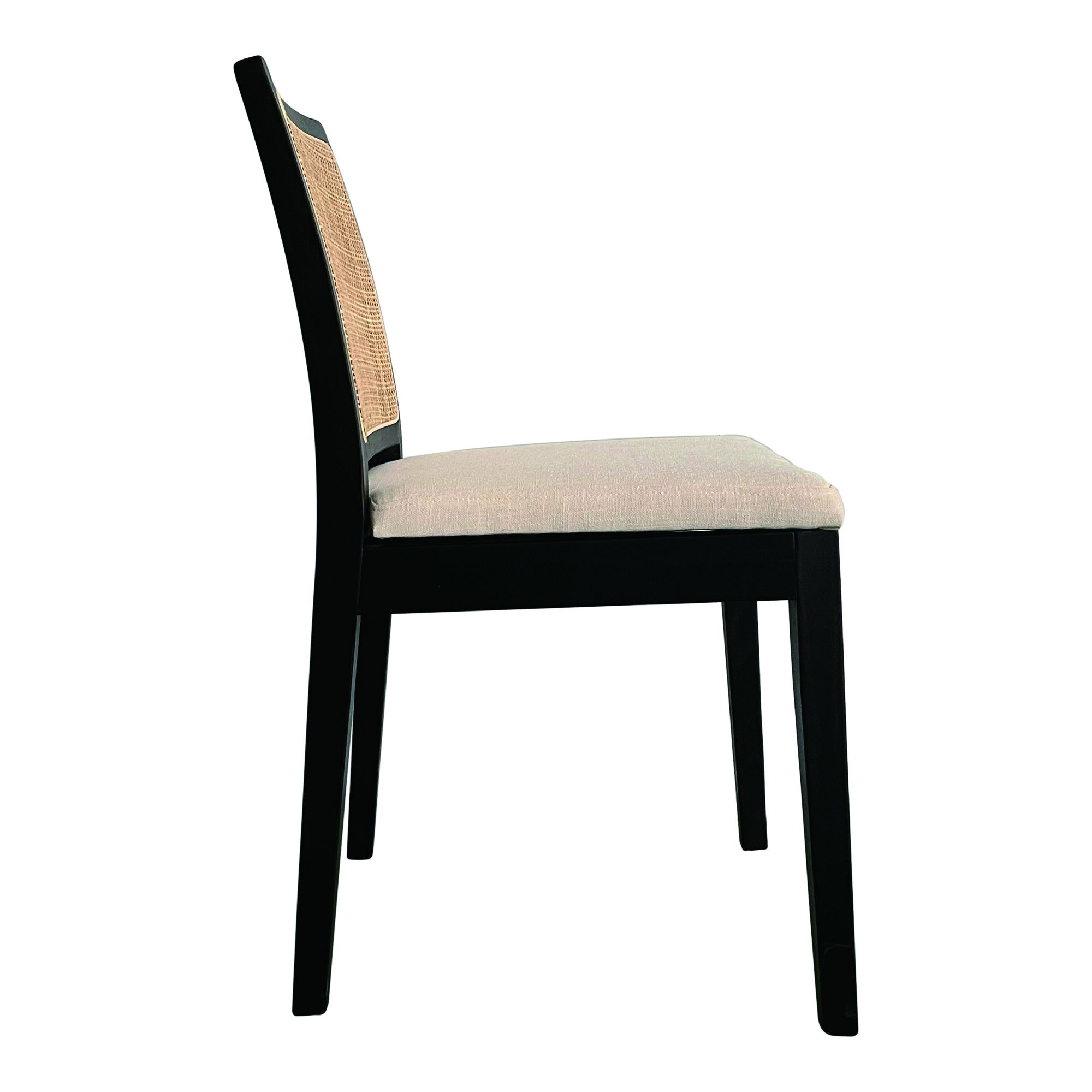 Orville Dining Chair Black - Set Of Two, by Moe's Home, 18.5" width x 33" height x 16.5" depth View 5