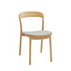 Hanna Dining Chair Leather Seat, Wheat (Set of 2), by Greenington, 18" length x 21.5" width x 30.75" height thumbnail 1
