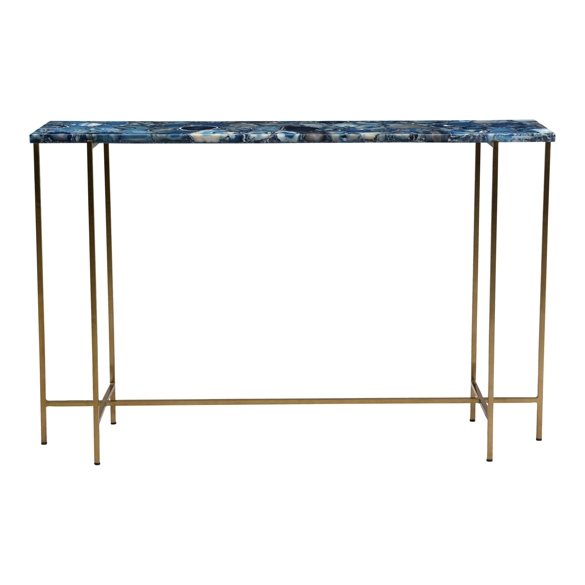 Blue Agate Console Table large image 