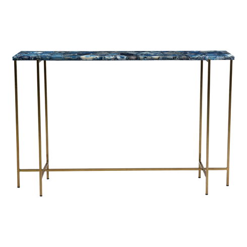 Blue Agate Console Table