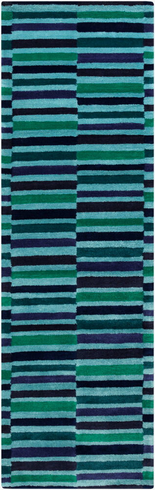 Young Life Handmade Rug, by Surya, 8' length x 2'6" width