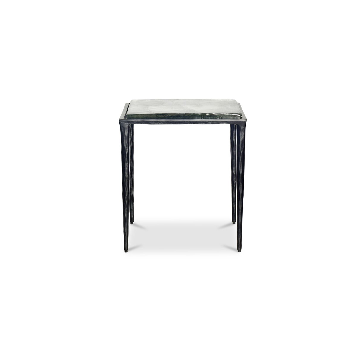Mari Side Table Clear, Side & End Table by Moe's Home, 19" width x 20" height x 19" depth View 1