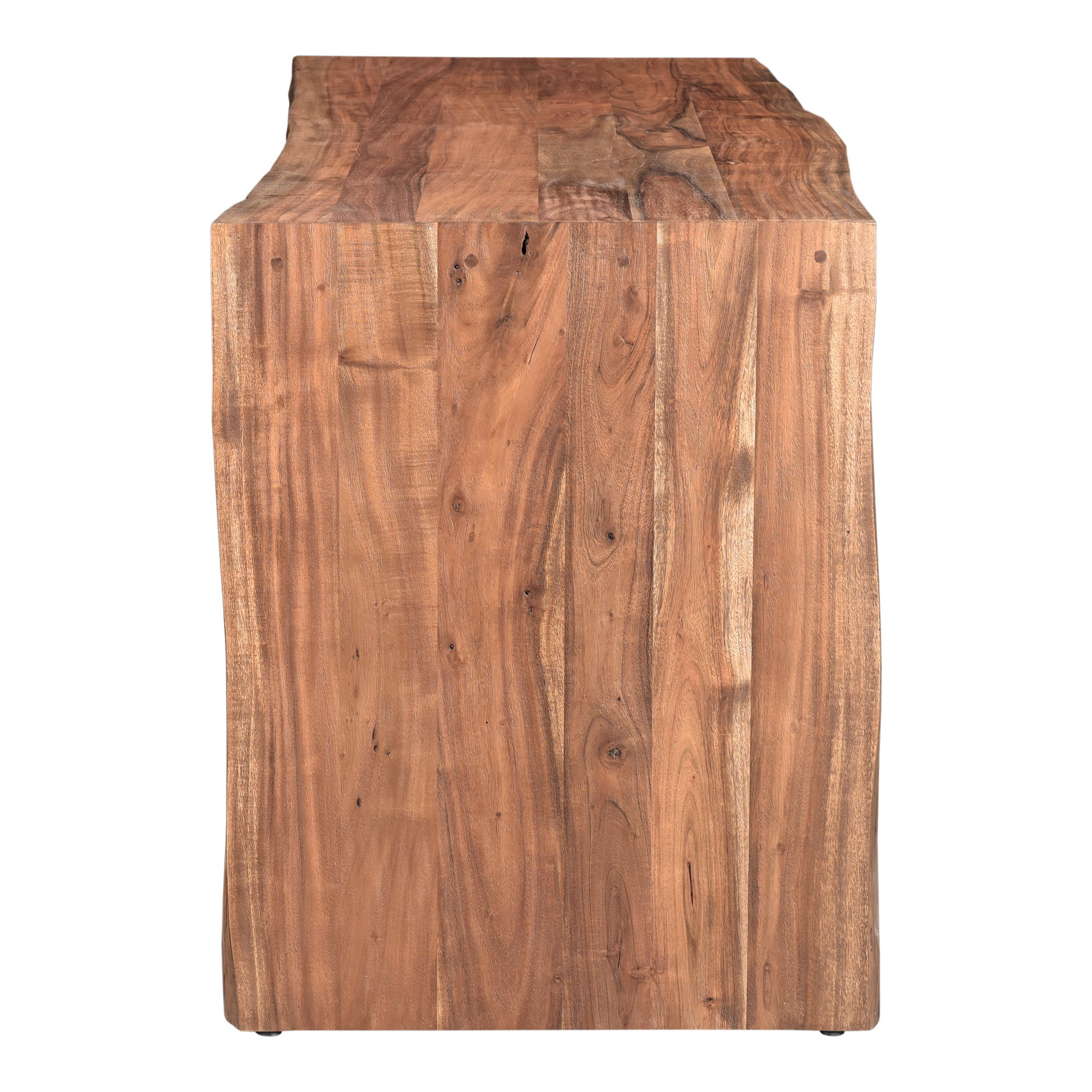 Tyrell Desk Natural Brown, by Moe's Home, 60" width x 30" height x 24" depth View 3