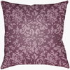 Moody Damask Accent Pillow, Decorative Pillow by Surya, 18" length x 18" width thumbnail