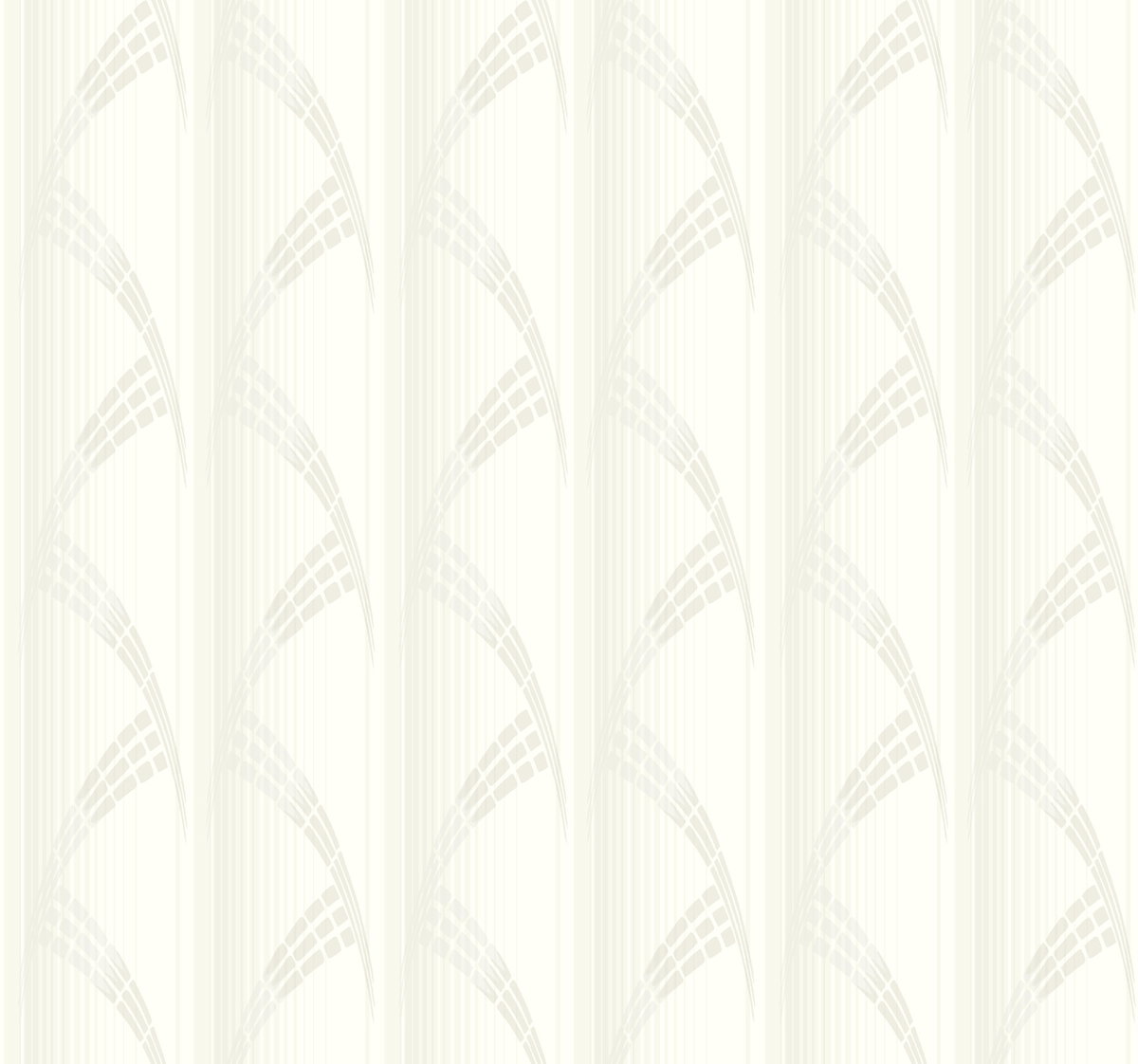 Metropolis White Wallpaper, by York Wall, 27' length x 2'3" width x 0.02" depth View 1