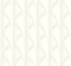 Metropolis White Wallpaper, by York Wall, 27' length x 2'3" width x 0.02" depth thumbnail