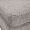 Halston 6 Piece (with 2 x Ottoman) Light Grey Double Chaise Sofa Set thumbnail 4