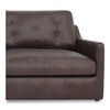 Thurlow 3 Piece Left Modular Sectional Espresso Brown Leather thumbnail 4