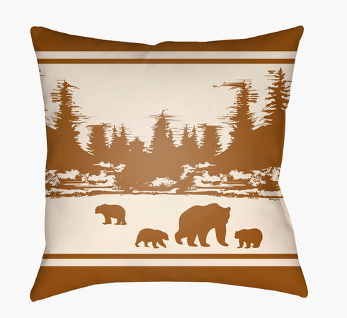 Lodge Cabin Floor Pillow