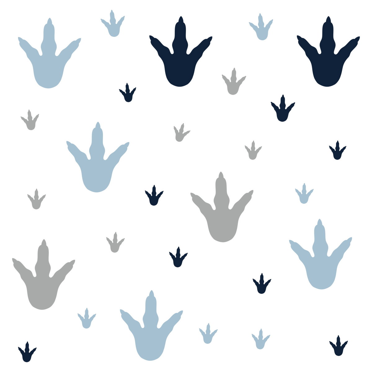 Dino Feet Wall Decals, by York Wall, 1'4.8" length x 9" width x 2.19" depth