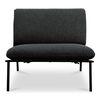 Salma Outdoor Accent Chair Speckled Charcoal thumbnail 0