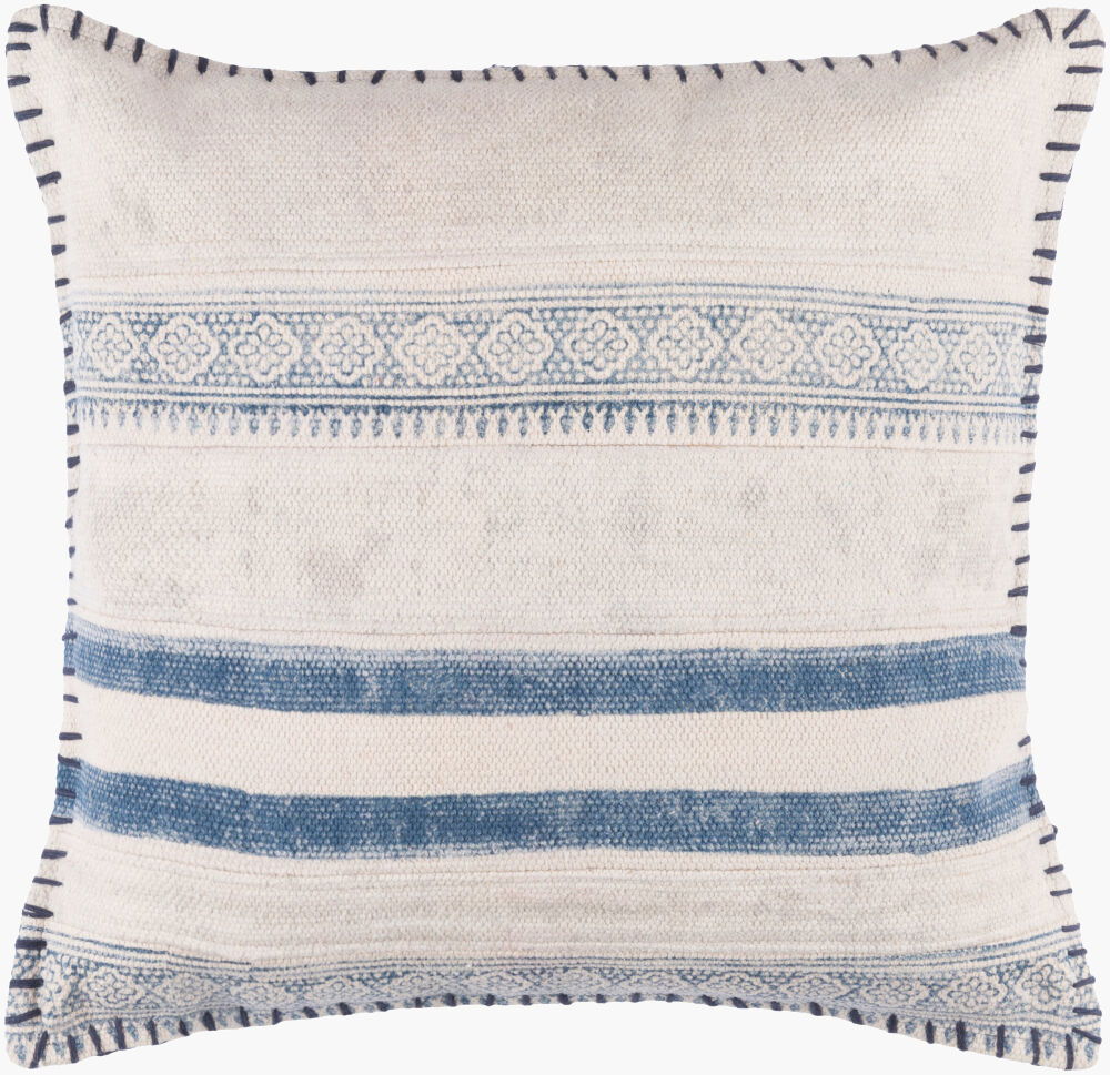 Lola Accent Pillow Down, Decorative Pillow by Surya, 18" length x 18" width