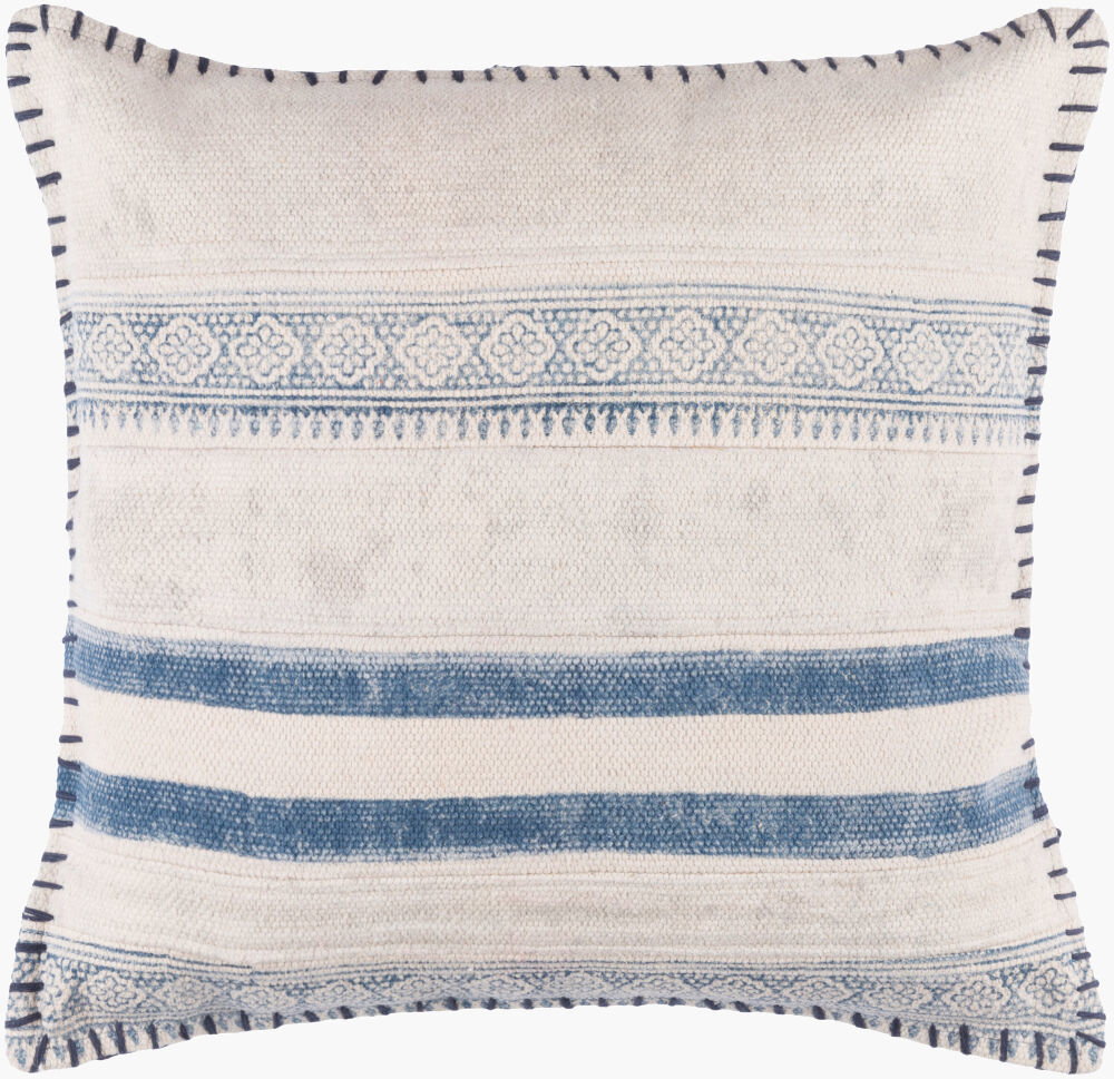 Lola Lumbar Pillow Down, Decorative Pillow by Surya, 14" length x 22" width