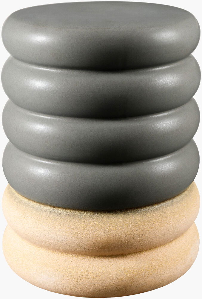 Bizen Garden Stool, Outdoor Furniture by Surya, 1'1" width x 1'5" height